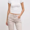 Womens Cotton Jersey T-Shirt - White