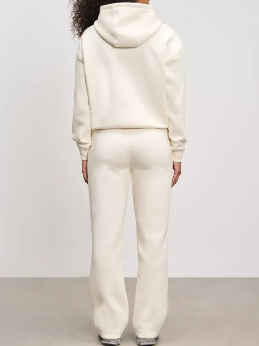 Womens Neoprene Hoodie - Ecru