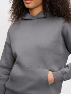 Womens Neoprene Hoodie - Grey