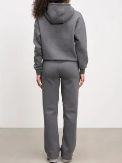 Womens Neoprene Hoodie - Grey