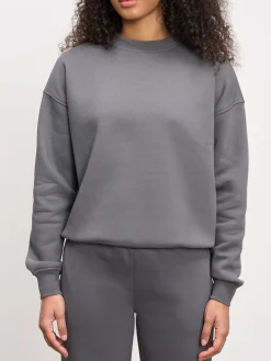 Womens Neoprene Sweatshirt - Grey