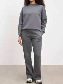 Womens Neoprene Sweatshirt - Grey
