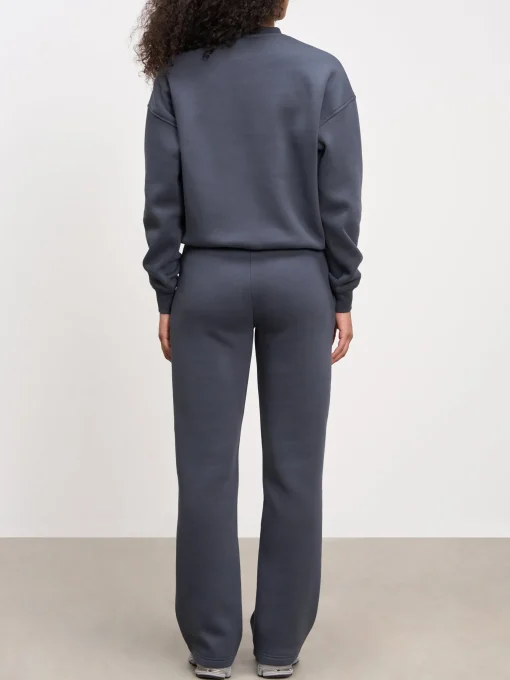 Womens Neoprene Sweatshirt - Slate Blue
