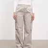 Womens Parachute Cargo Pant - Stone
