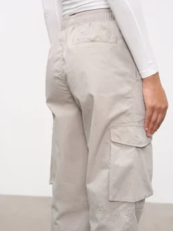 Womens Parachute Cargo Pant - Stone