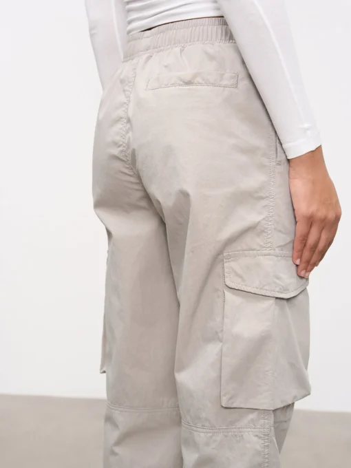 Womens Parachute Cargo Pant - Stone