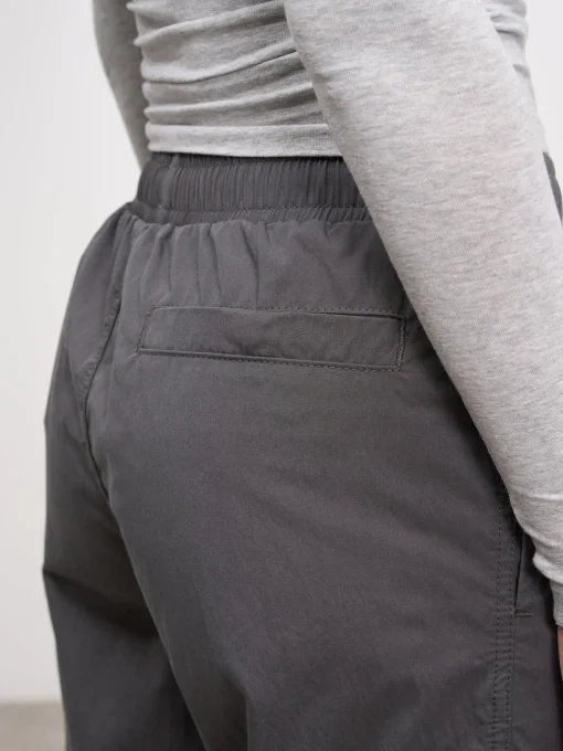 Womens Parachute Cargo Pant - Grey