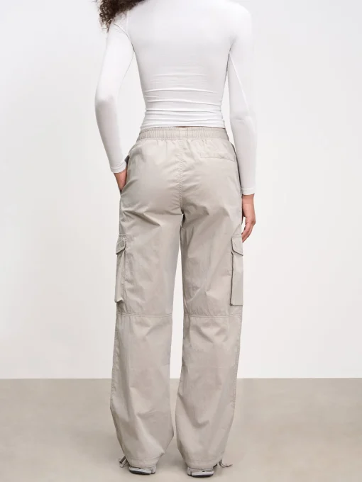 Womens Parachute Cargo Pant - Stone