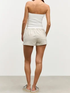 Womens Pull On Short - Stone