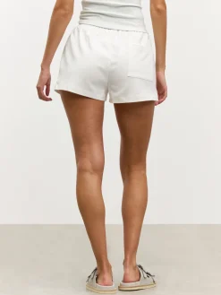 Womens Pull On Short - White