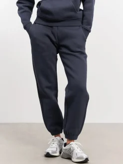 Womens Relaxed Cuffed Jogger - Slate Blue