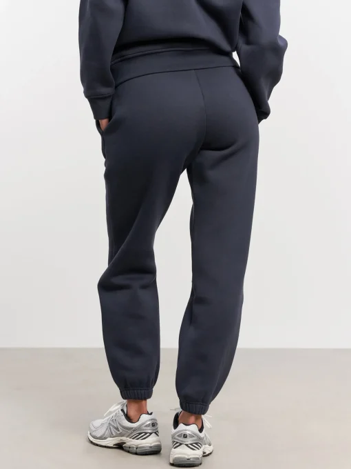 Womens Relaxed Cuffed Jogger - Slate Blue