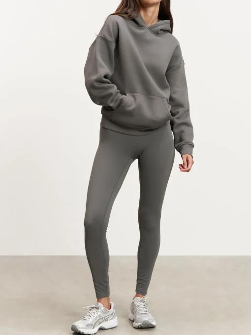 Womens Relaxed Hoodie - Grey
