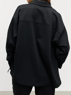 Womens Relaxed Shirt - Black