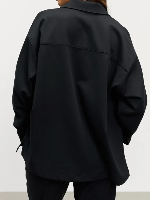 Womens Relaxed Shirt - Black