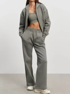 Womens Relaxed Straight Leg Jogger - Sage