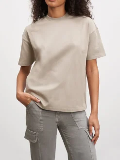 Womens Relaxed T-Shirt - Stone