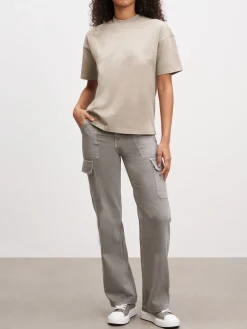 Womens Relaxed T-Shirt - Stone