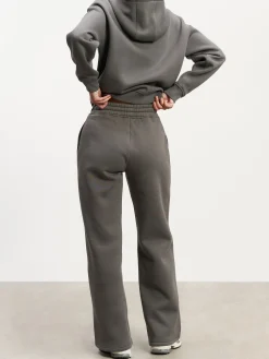 Womens Relaxed Zip Hoodie - Grey